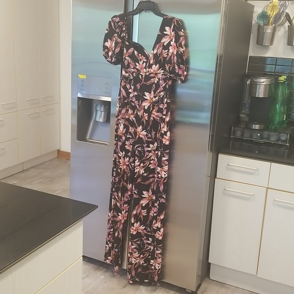 💕AMUR💕 Jax Jumpsuit ~ Floral Print Size 0 - Picture 8 of 13